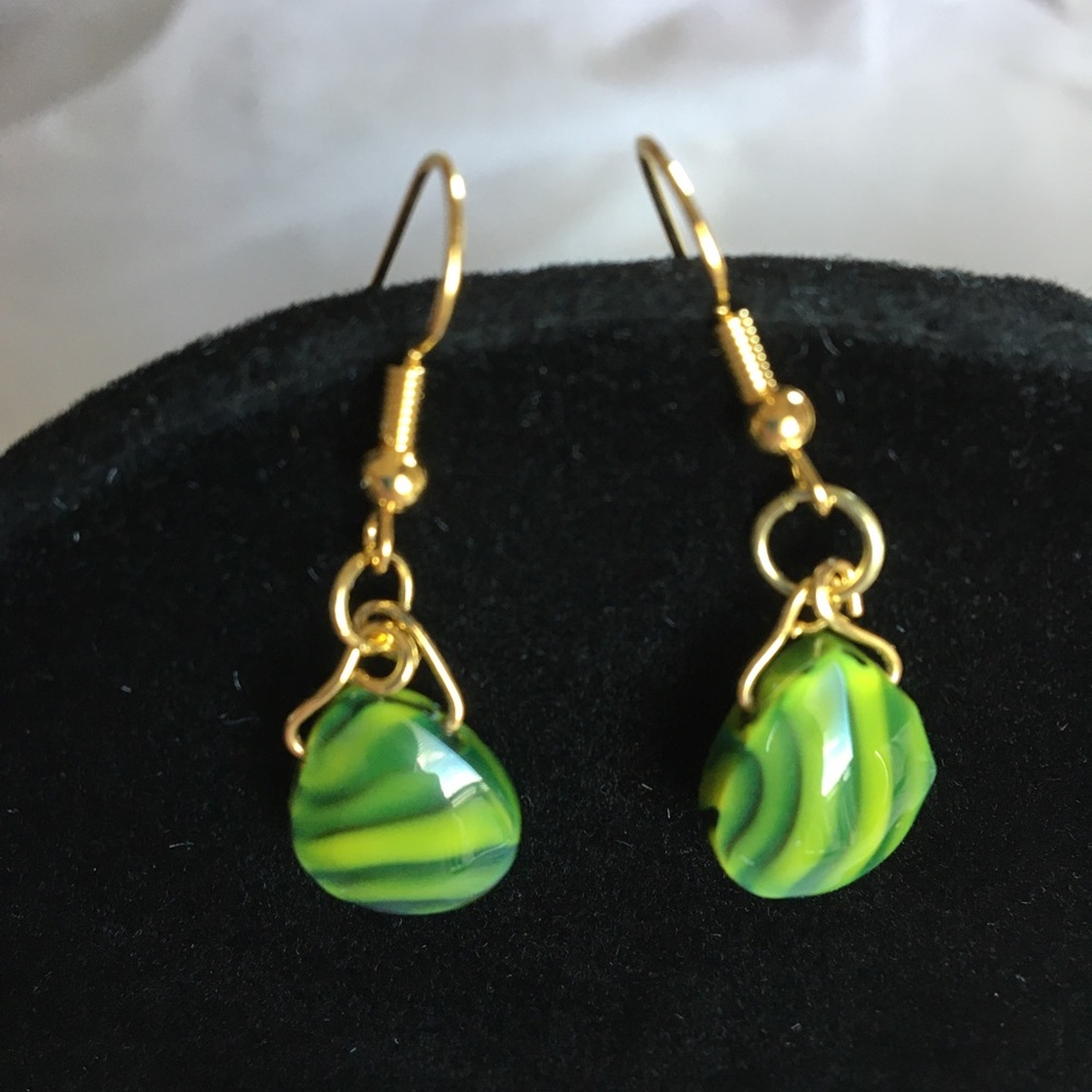 2/$20 Ceramic Bead Handcrafted Earrings